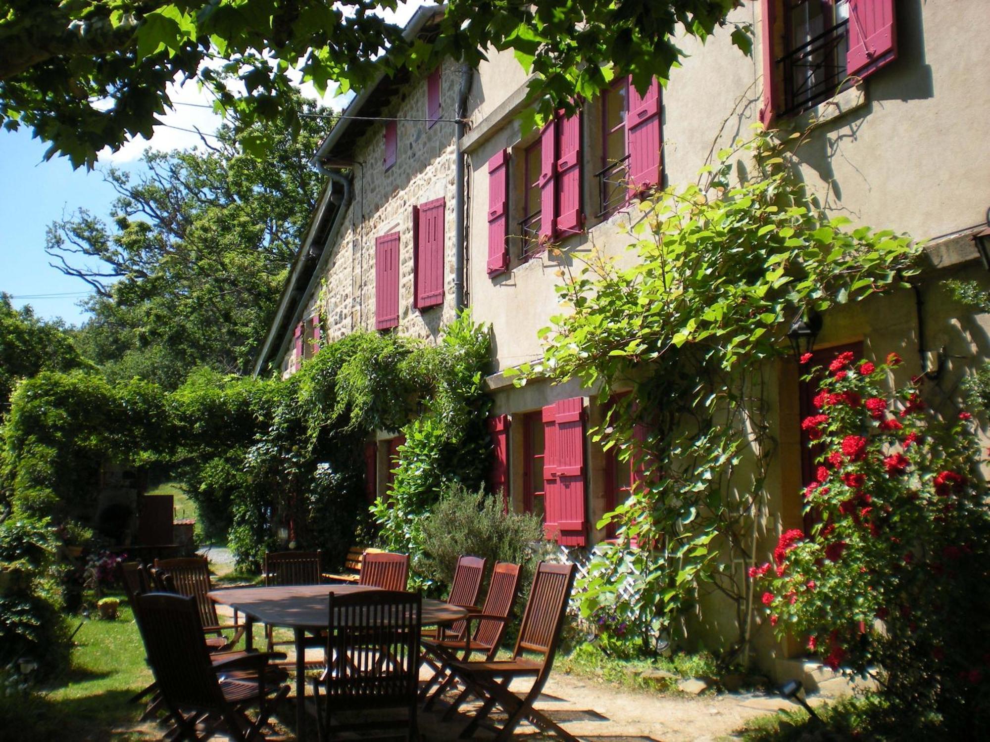 Maison d'Hôtes de la Verrière Les Ardillats Exterior foto